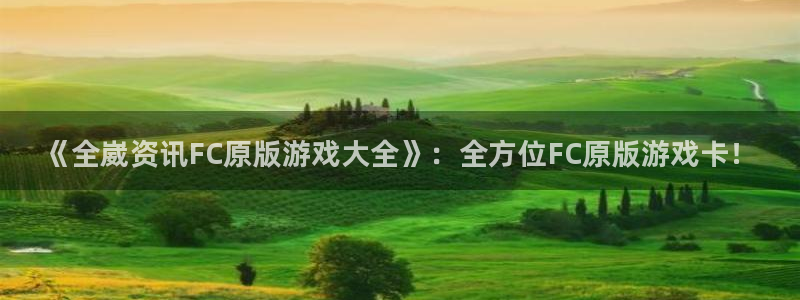 赢咖娱乐平台登录入口：《全崴资讯FC原版游戏大全》：全方位F
