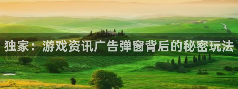 赢咖娱乐娱乐是真的吗：独家：游戏资讯广告弹窗背后的秘密玩法